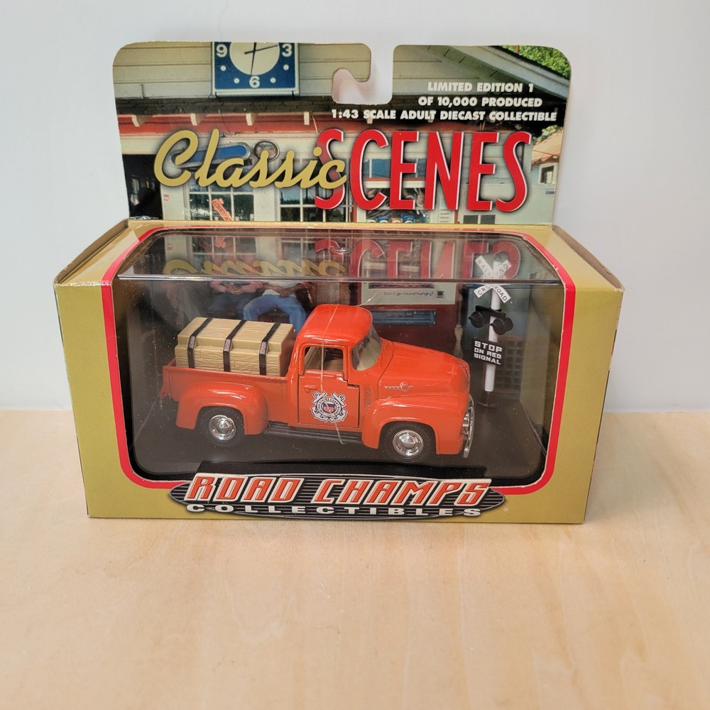 Road Champs Classic Scenes Limited Edition 1:43 Diecast Ford F-100 Pickup‎ Truck